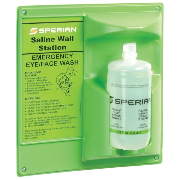 Honeywell Safety Products 32 Oz., Eye And Face Wash Single Bottle Station 32-000461-0000 - main